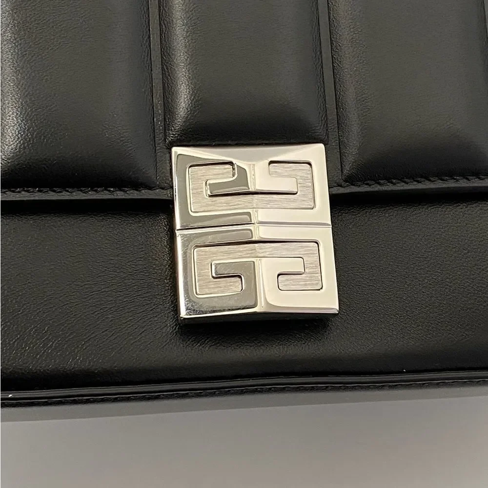 Givenchy Medium 4G Quilted Crossbody Bag in Lambskin Leather